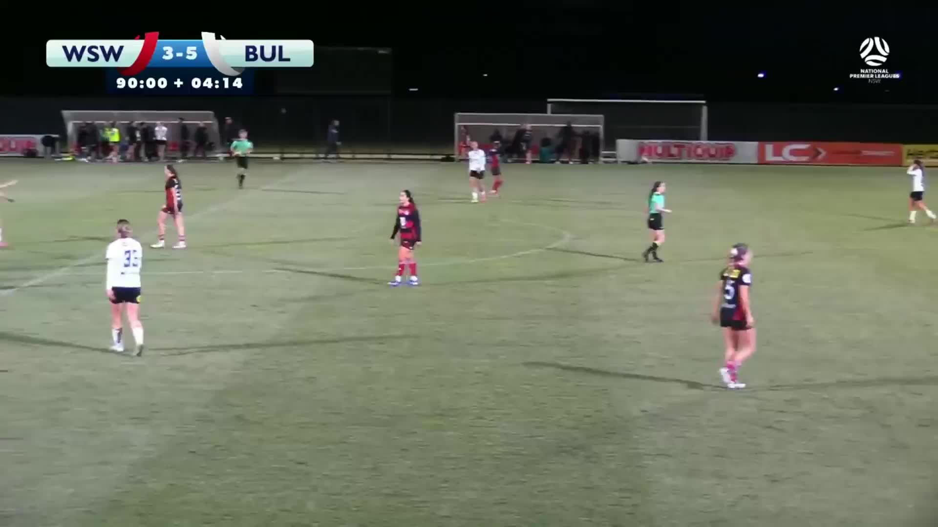 WS Wanderers B (W) vs Bulls Academy Women